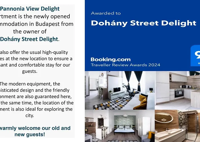 Apartment Pannonia View Delight Budapest