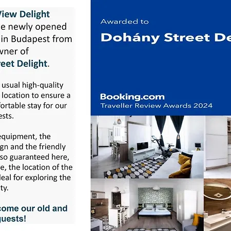 Apartmán Pannonia View Delight Budapešť